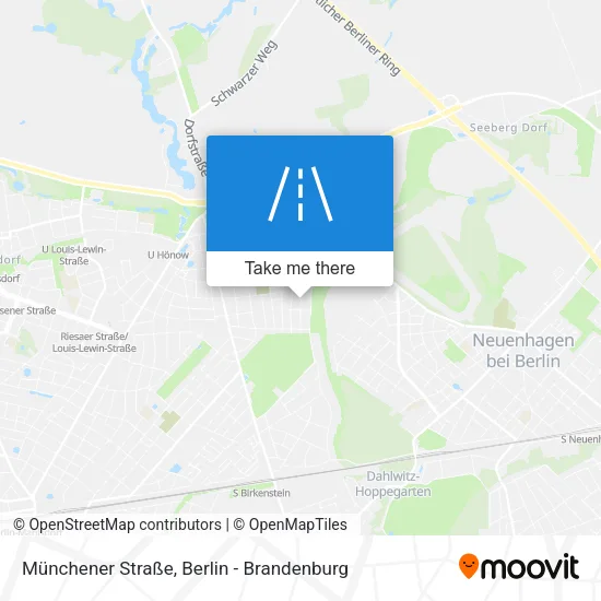 Карта Münchener Straße