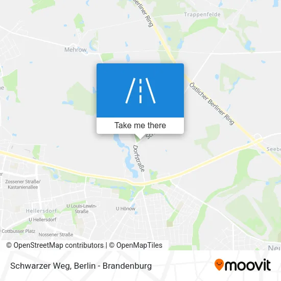 Карта Schwarzer Weg