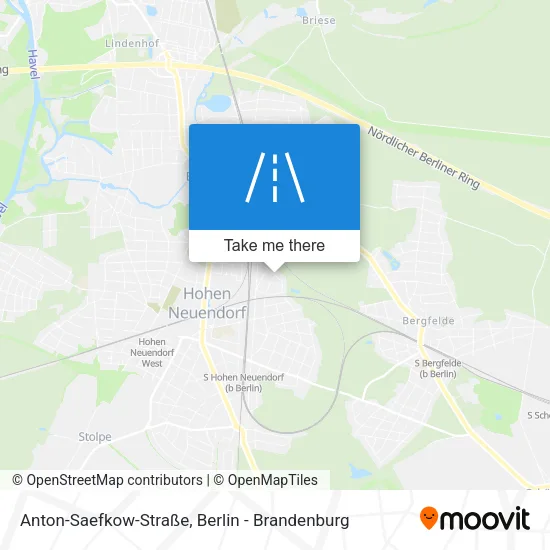 Карта Anton-Saefkow-Straße