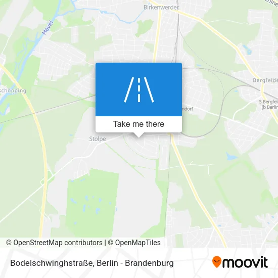 Карта Bodelschwinghstraße