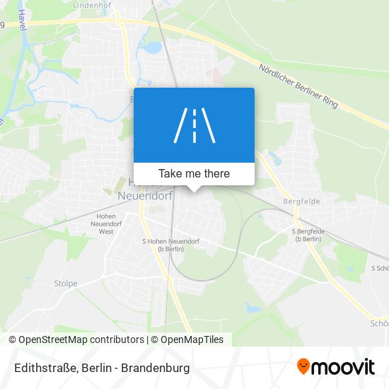 Карта Edithstraße