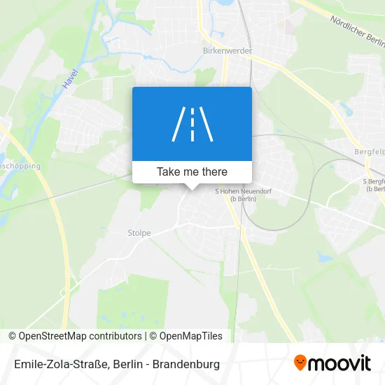 Карта Emile-Zola-Straße