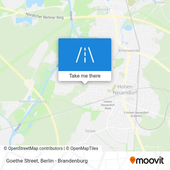 Goethestraße map