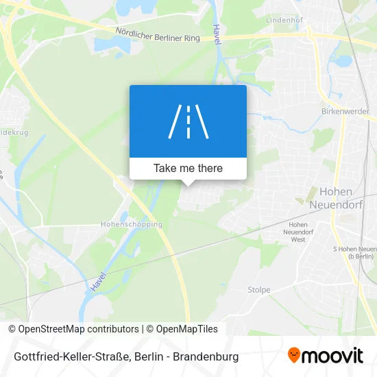 Карта Gottfried-Keller-Straße