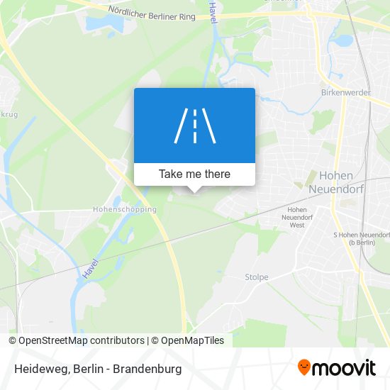Карта Heideweg