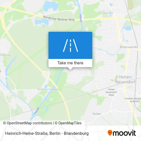 Карта Heinrich-Heine-Straße