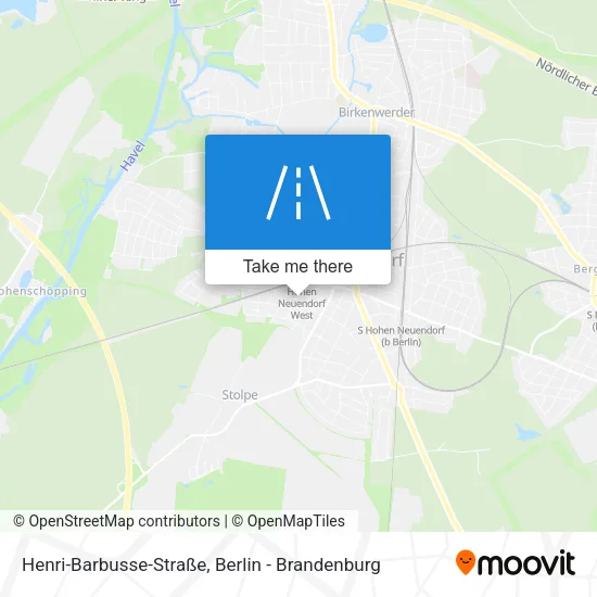 Карта Henri-Barbusse-Straße