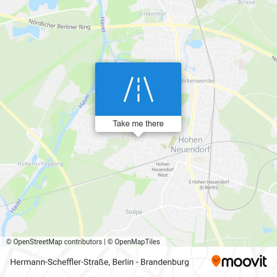 Карта Hermann-Scheffler-Straße