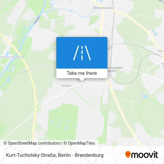 Карта Kurt-Tucholsky-Straße