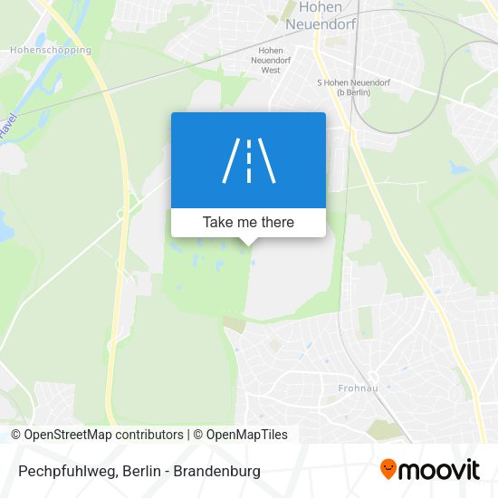 Pechpfuhlweg map