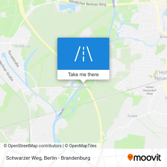 Карта Schwarzer Weg
