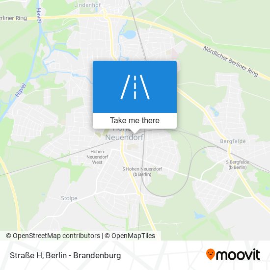 Straße H map