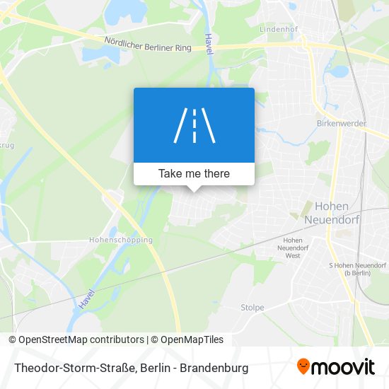 Карта Theodor-Storm-Straße