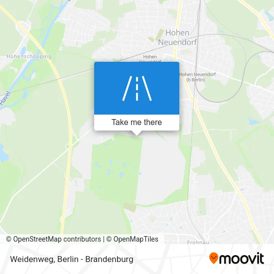 Карта Weidenweg