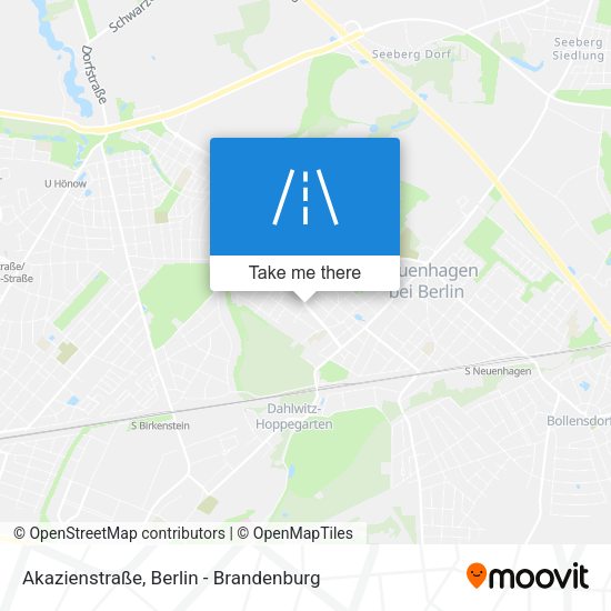 Akazienstraße map