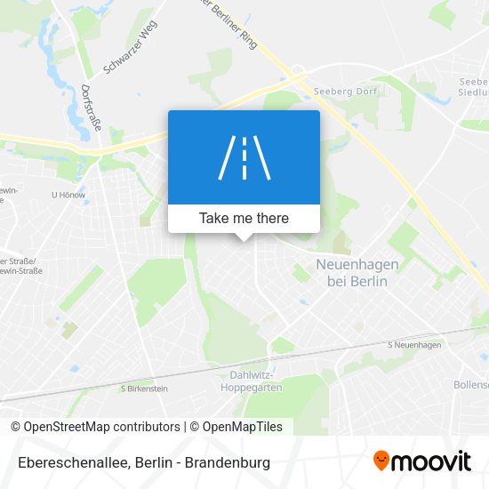 Ebereschenallee map