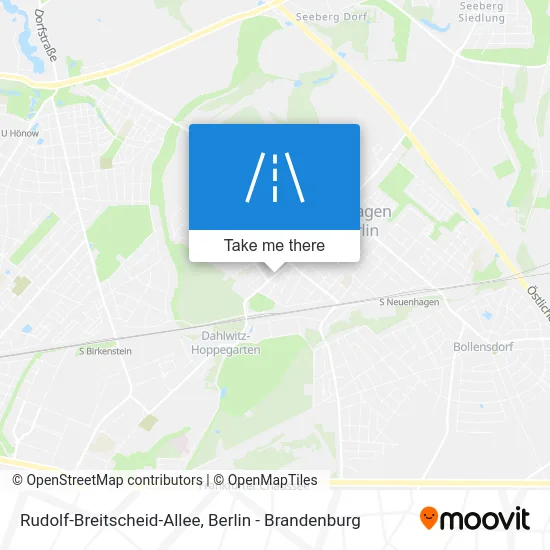 Rudolf-Breitscheid-Allee map