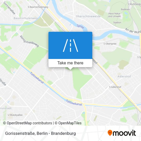 Gorissenstraße map