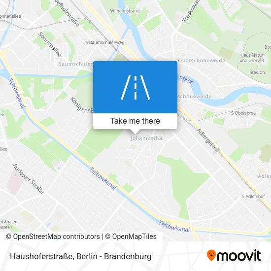 Карта Haushoferstraße