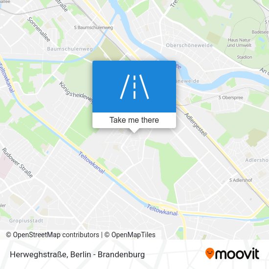 Herweghstraße map