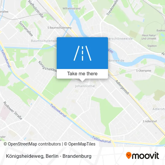 Карта Königsheideweg