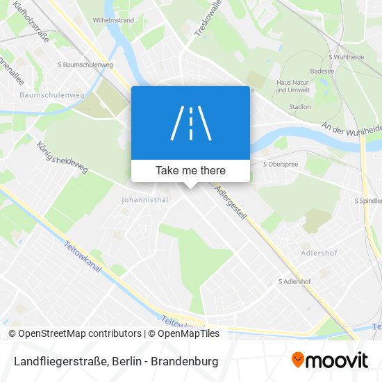 Landfliegerstraße map