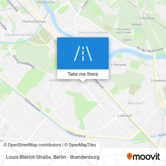 Louis-Blériot-Straße map