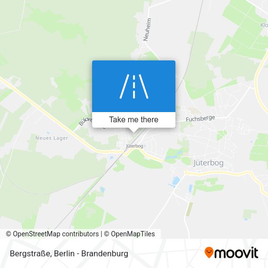 Bergstraße map