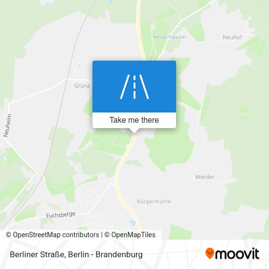 Berliner Straße map