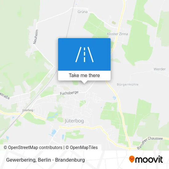 Карта Gewerbering