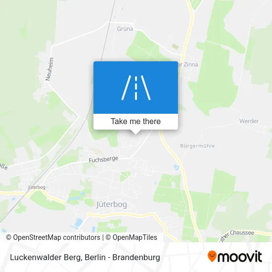 Карта Luckenwalder Berg