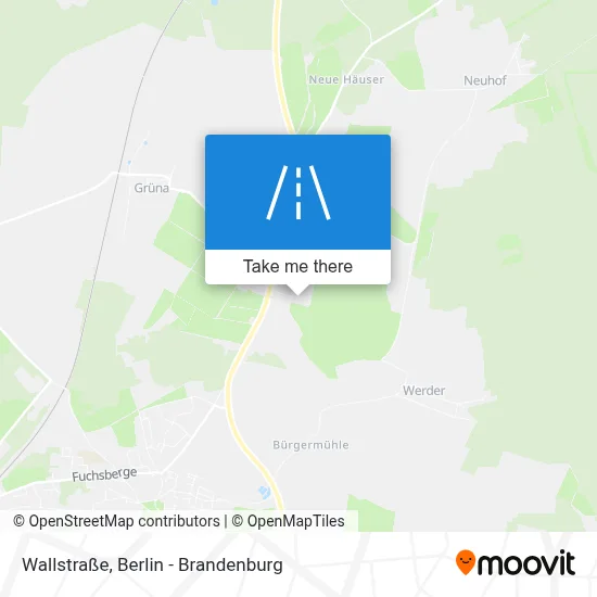 Wallstraße map