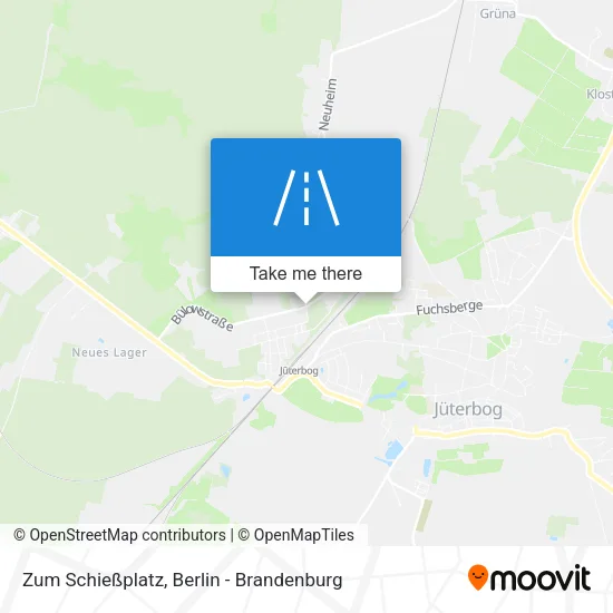Карта Zum Schießplatz