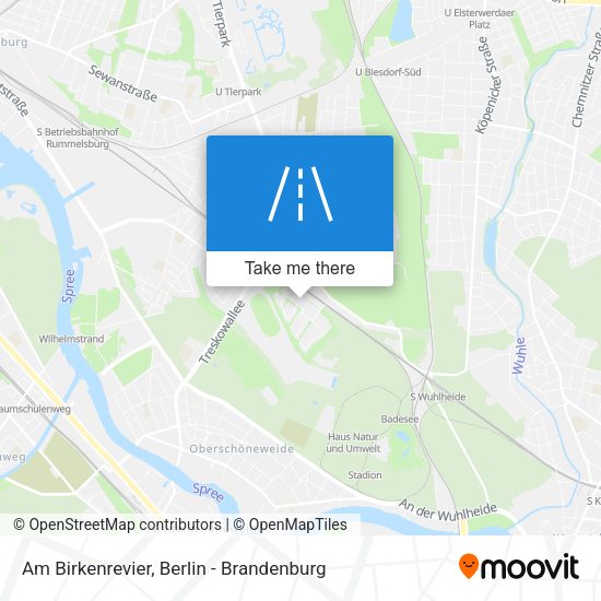 Am Birkenrevier map