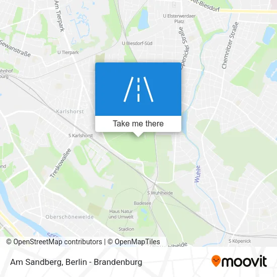 Карта Am Sandberg