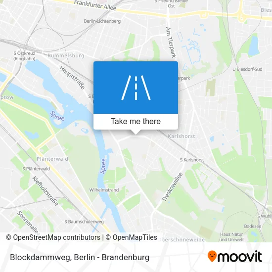 Карта Blockdammweg