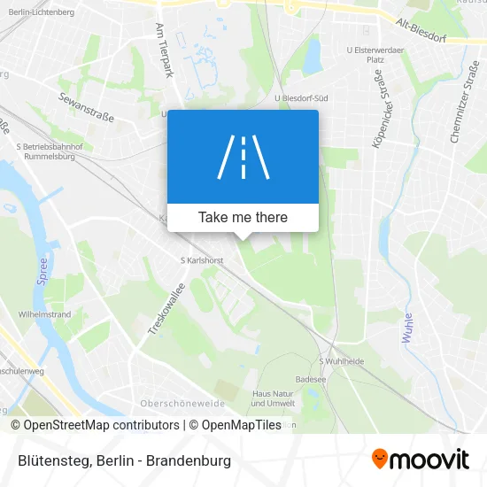 Карта Blütensteg