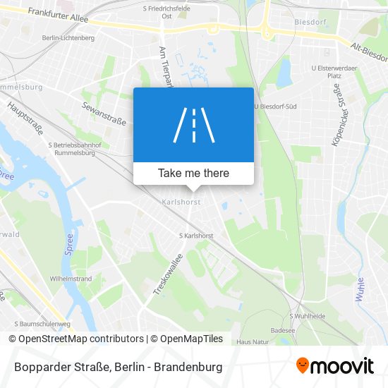 Bopparder Straße map