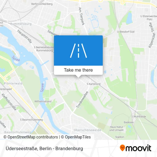 Üderseestraße map