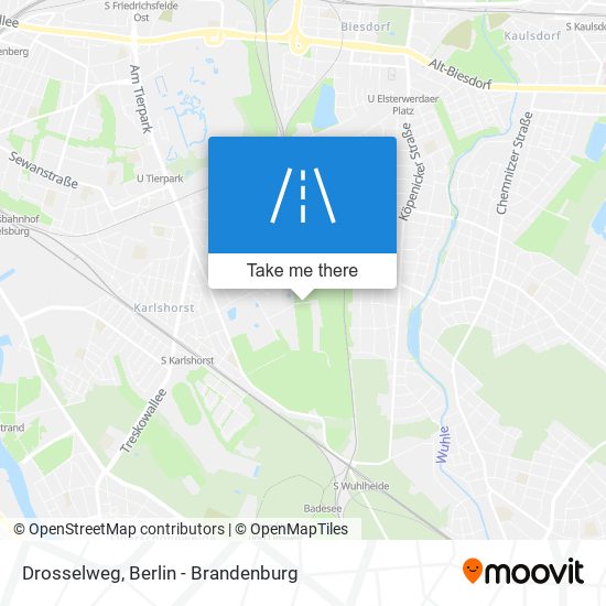 Drosselweg map