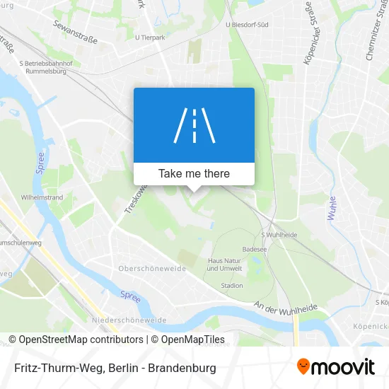 Карта Fritz-Thurm-Weg