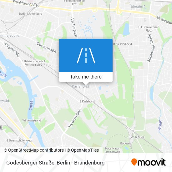 Godesberger Straße map