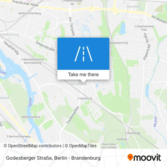 Карта Godesberger Straße