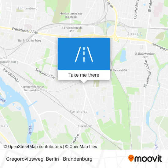 Gregoroviusweg map