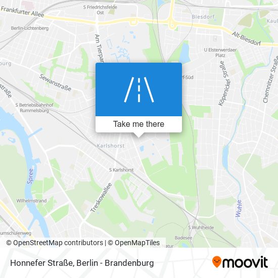 Honnefer Straße map