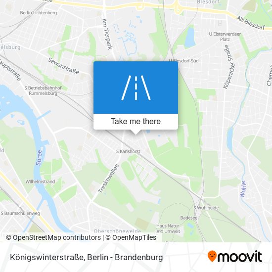 Königswinterstraße map