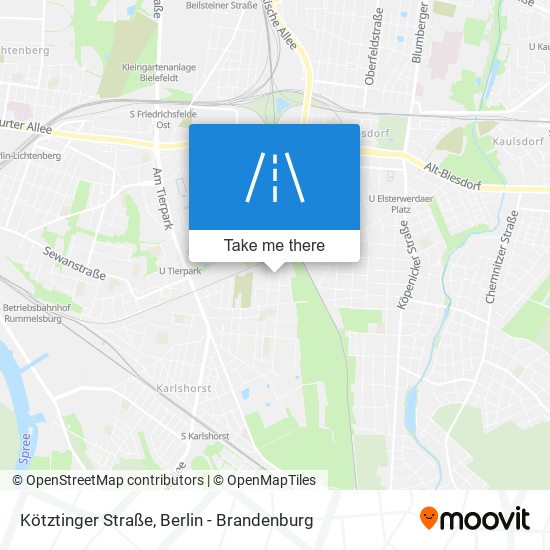 Kötztinger Straße map