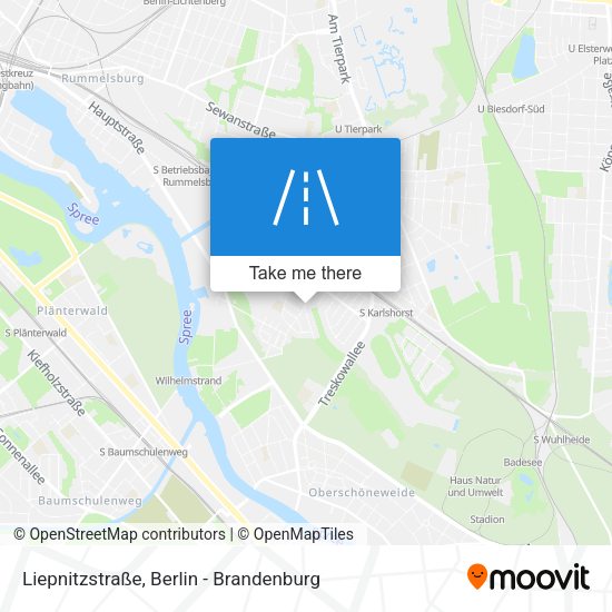 Liepnitzstraße map