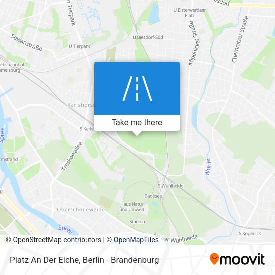 Карта Platz An Der Eiche