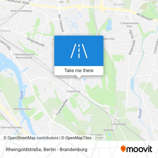 Rheingoldstraße map